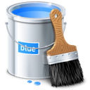 Pintura azul