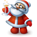 papa noel brindis
