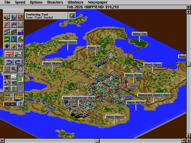 simcity 2000 screenshot